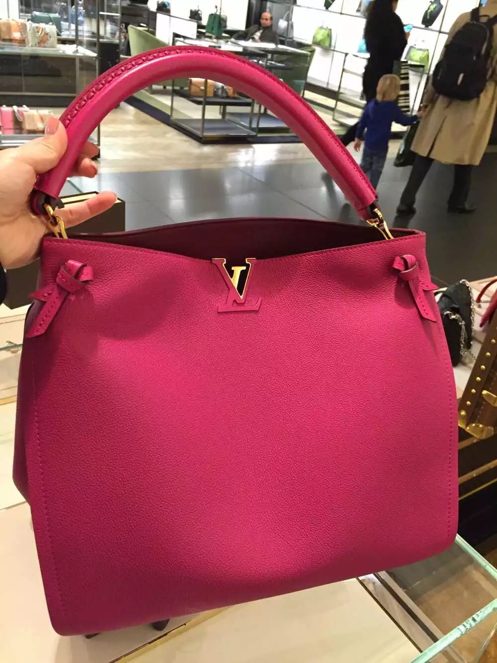 Real Louis Vuitton Tournon Hobo Bag M50541 Hibiscus